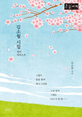 김소월 시집 컬러 일러스트 (큰글자책)