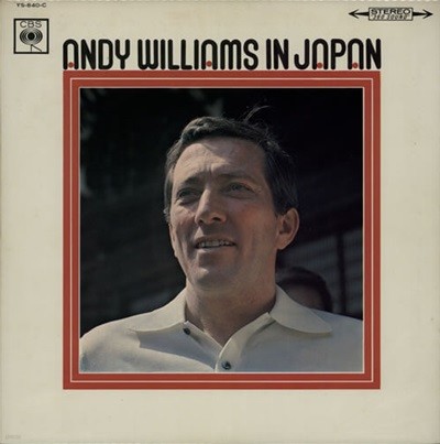 [일본반][LP] Andy Williams - In Japan [Gatefold]