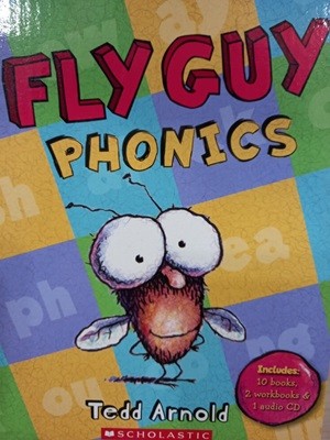 Fly Guy 챕터북 세트 10권 워크북2권 CD1장