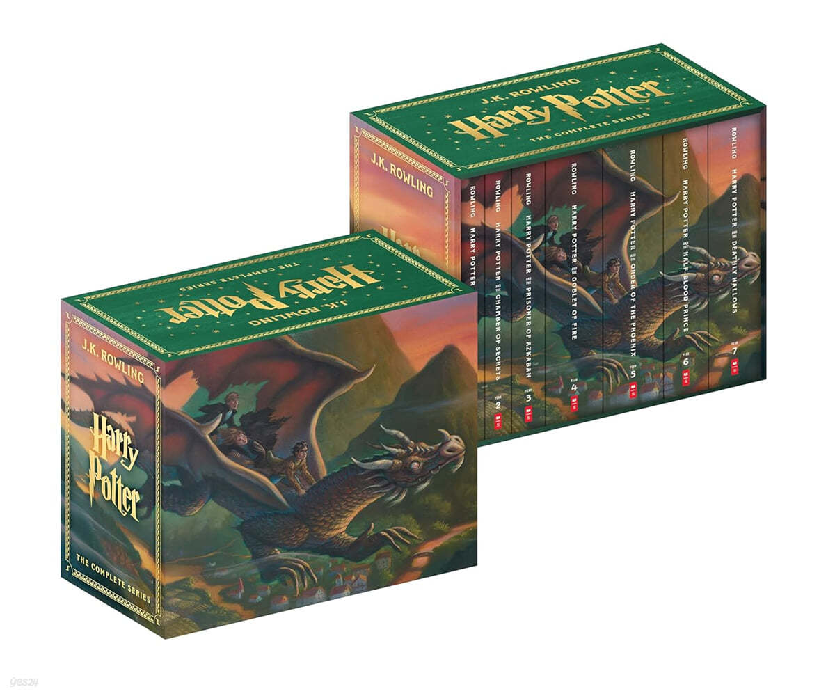 Harry Potter Paperback Boxed Set Book 1-7 : 해리 포터 7권 박스 세트 (미국판)