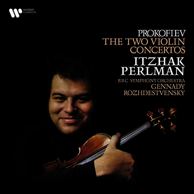 Itzhak Perlman — 프로코피에프: 바이올린 협주곡 1 & 2번 (Prokofiev: Violin Concertos Nos. 1 & 2) - Itzhak Perlman 앨범 커버