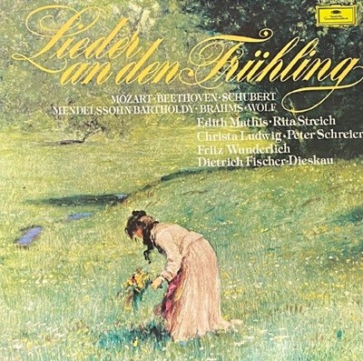 [LP] 디트리히 피셔 디스카우(V.A) - Lieder An Den Fruhling (봄노래) LP [성음-라이센스반]