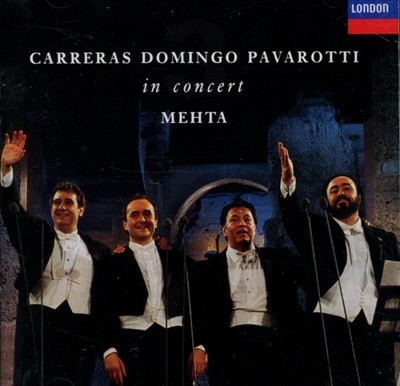 Carreras,  Domingo,  Pavarotti -  In Concert(US발매) (미개봉)