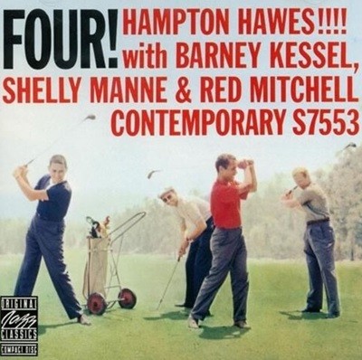 햄프턴 호스 - Hampton Hawes With Barney Kessel,Shelly Manne & Red Mitchell - Four! [U.S발매]