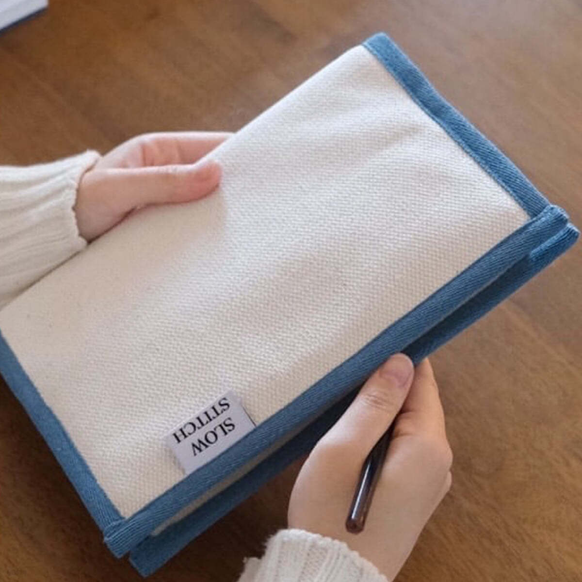 프레임 북커버 ( 블루 )