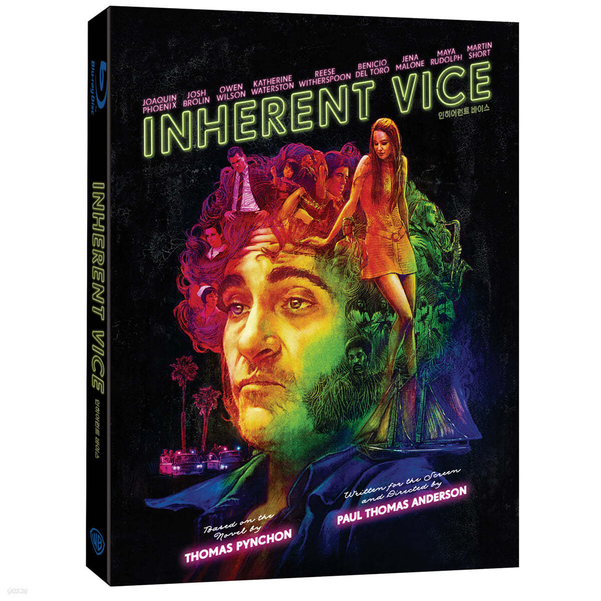 Inherent Vice Blu-ray Slipcase Limited Edition 1-Disc Korea Import Region A