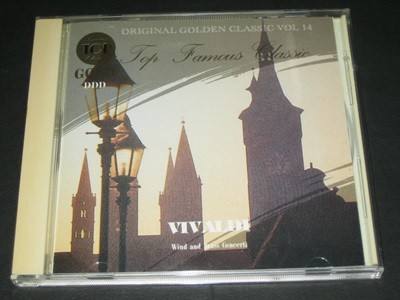 ORIGINAL GOLDEN CLASSIC VOL.14 CD음반 - VIVALDI ,,, (DDD 녹음방식 1993 독일 ) 