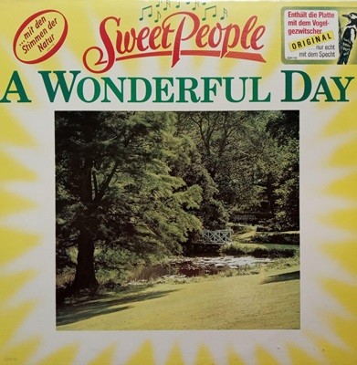 LP(엘피 레코드) Sweet People : A Wonderful Day