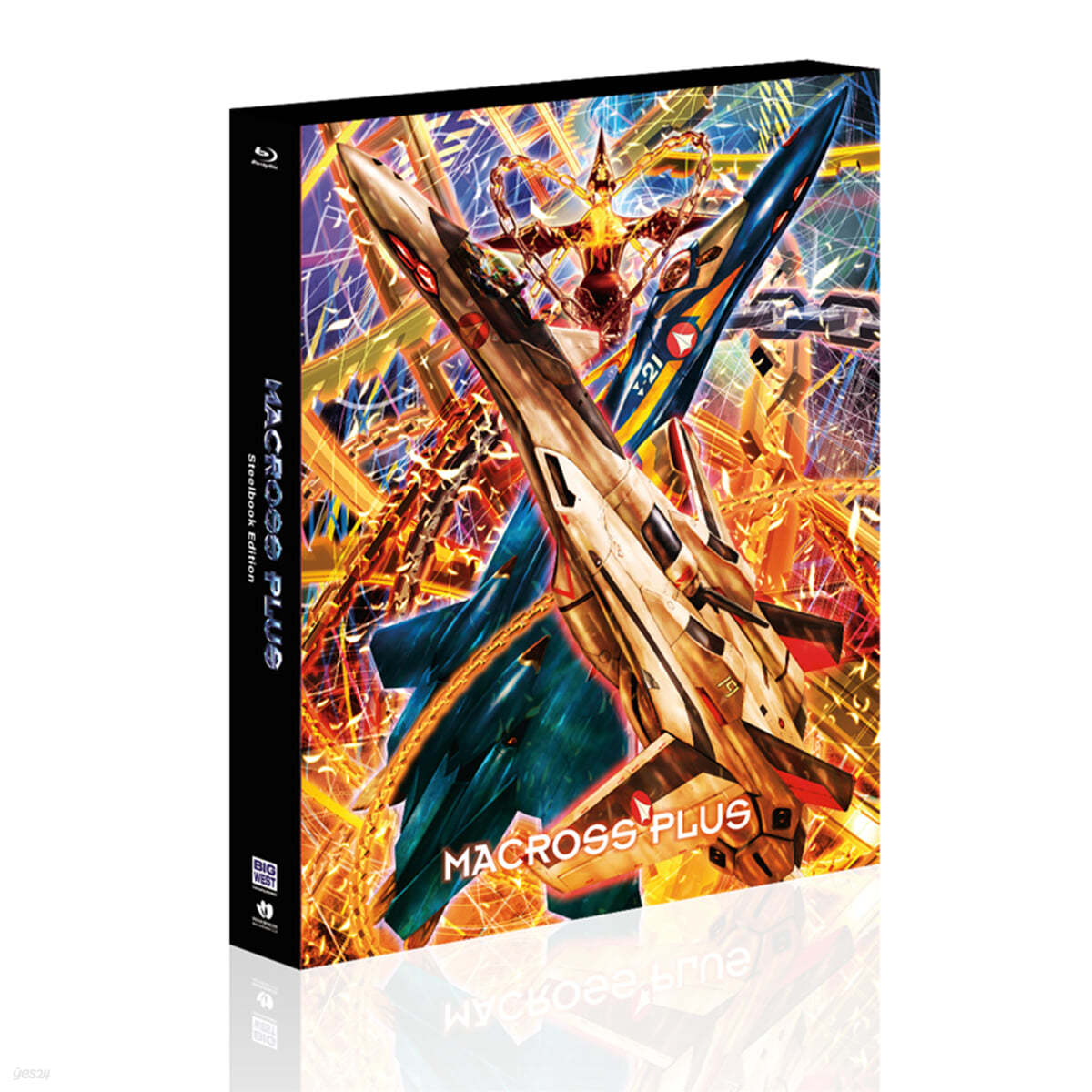 마크로스 플러스 (4OVA+무비 에디션) 스틸북 에디션 (2Disc, 풀슬립 A타입) : 블루레이