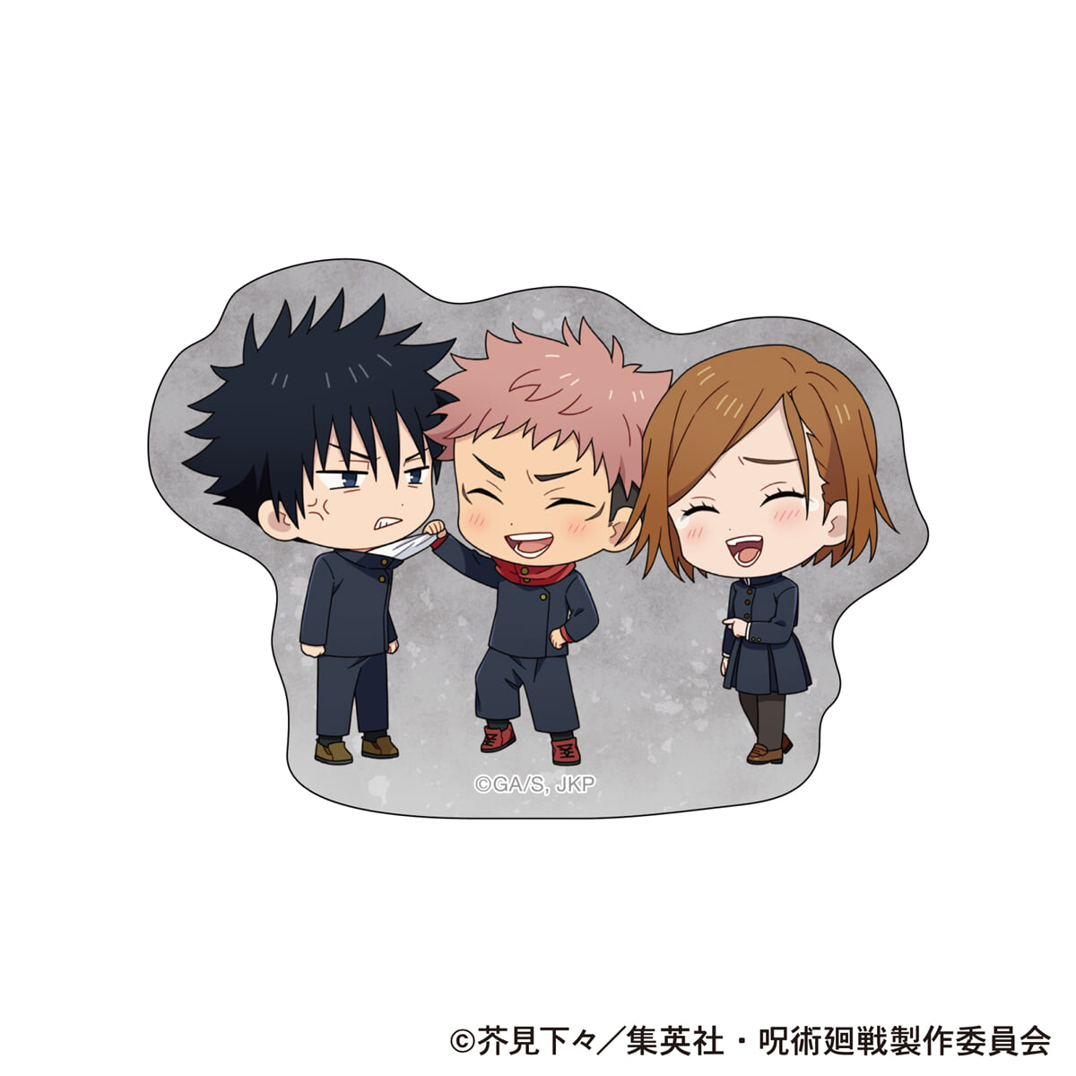 呪術廻戰 第2期 ステッカ- 虎杖悠仁.伏黑惠.釘崎野薔薇