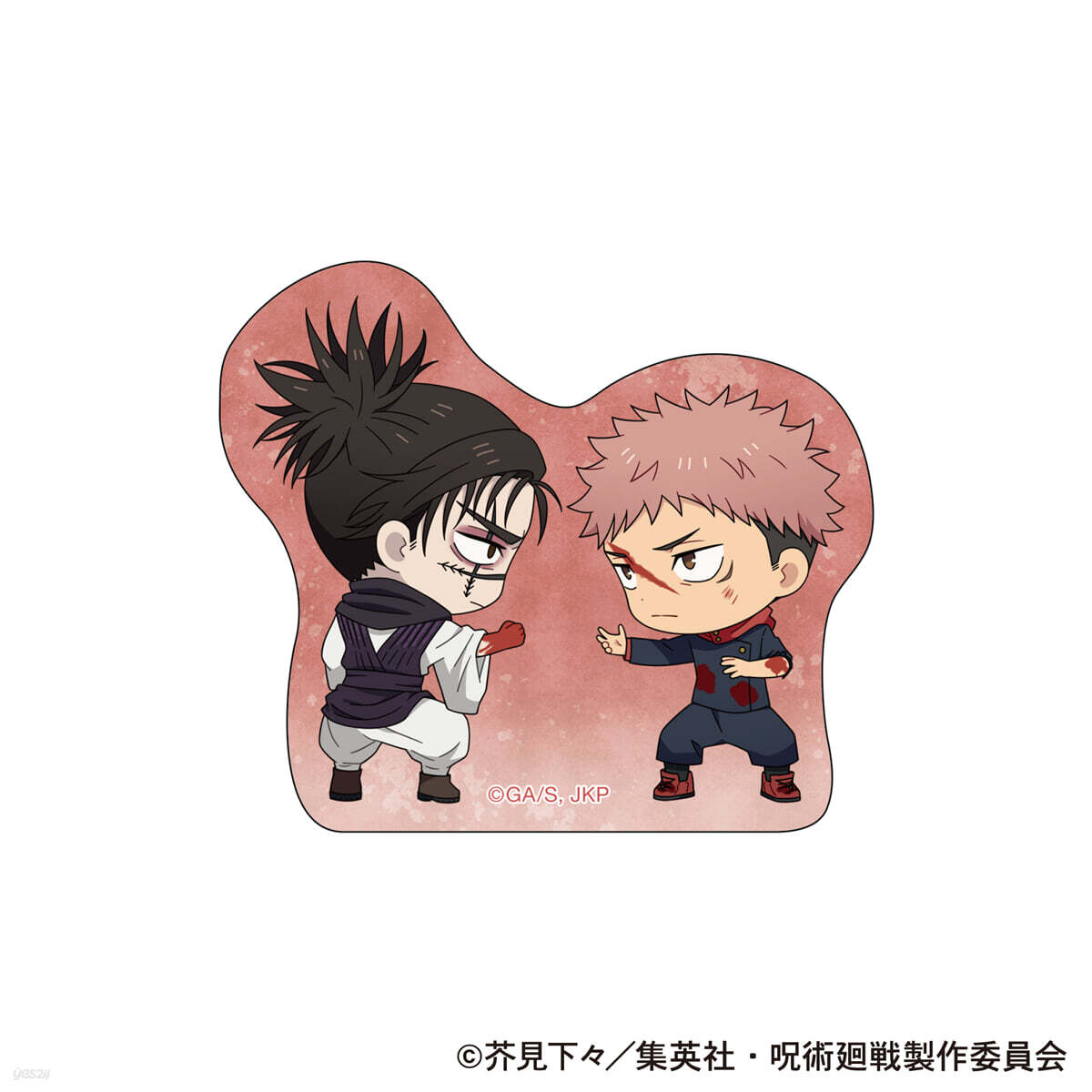 呪術廻戰 第2期 ステッカ- 虎杖悠仁.脹相
