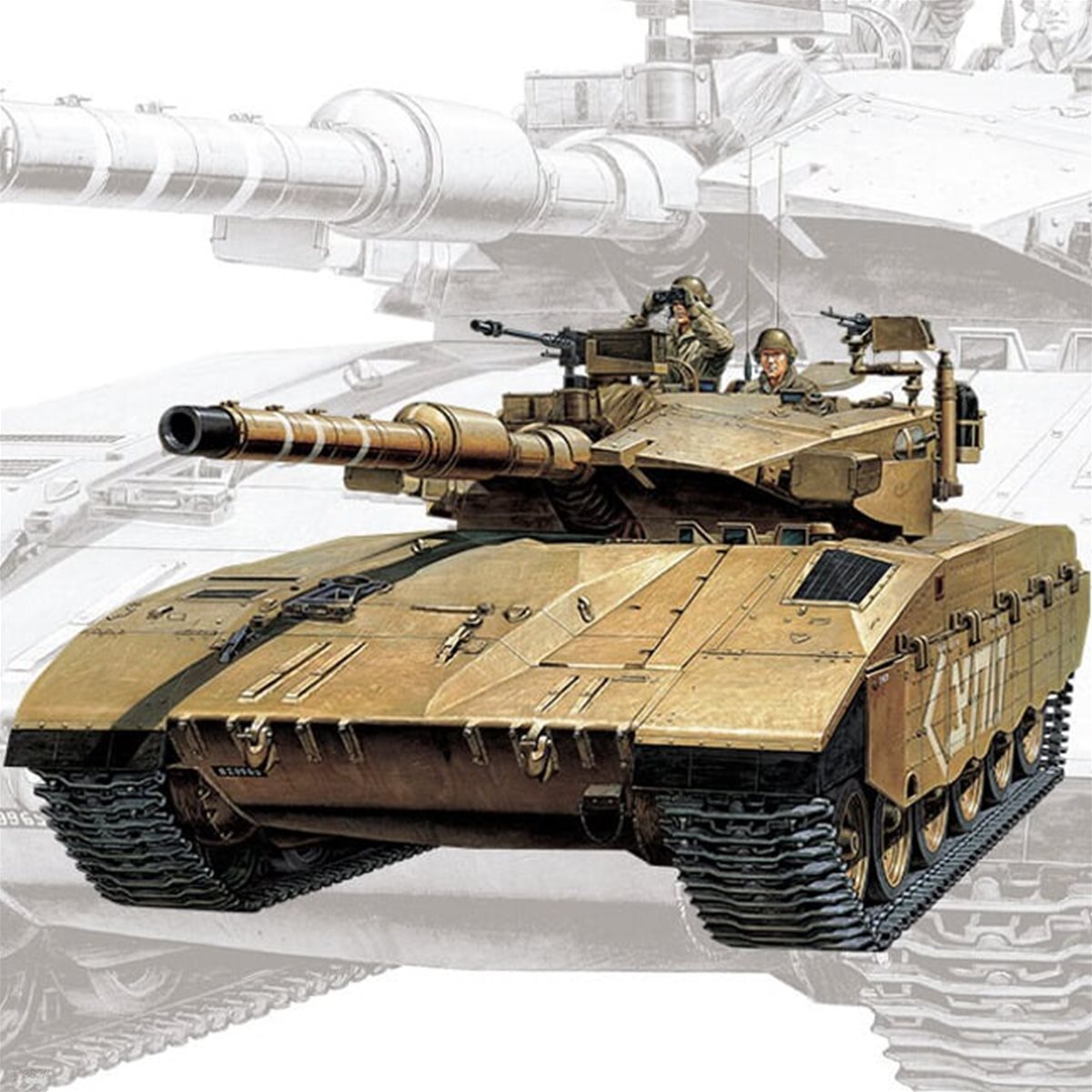 [예스24배송] [1/72] 13429 메르카바 Mk. III