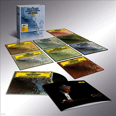 Herbert von Karajan — 브루크너: 교향곡 1 - 9번 (Bruckner: Complete Symphonies Nos.1 -9) - Herbert von Karajan 앨범 커버
