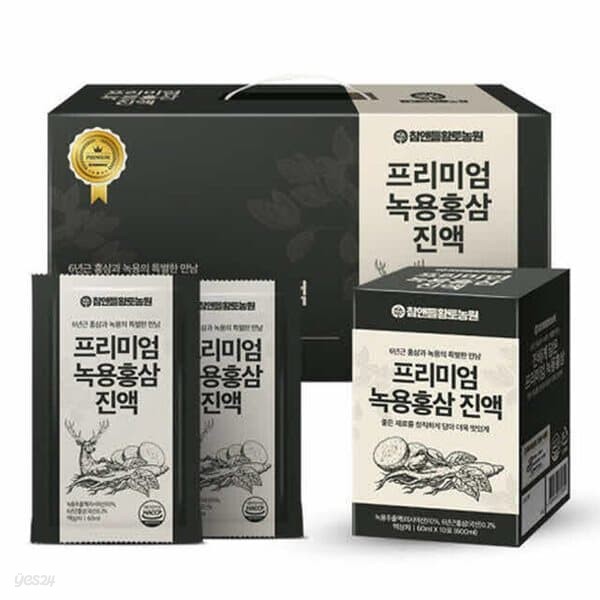 프리미엄 녹용홍삼진액 60ml x 30포