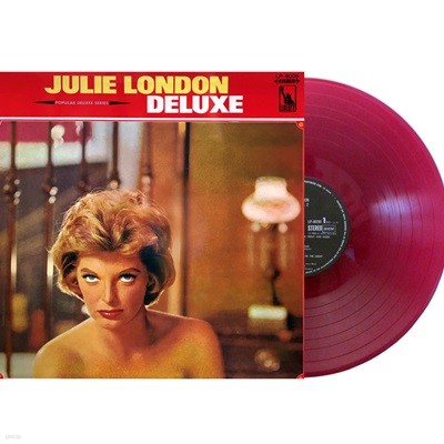 [중고 LP] Julie London - Deluxe (레드 컬러 LP) (Japan 수입) - 'Fly Me To The Moon', 'Cry Me A River' 등 수록, Best 컬렉션 