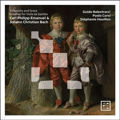 C.P.E. & J.C.: ö   ҳŸ (Virtuosity and Grace - C.P.E.Bach & J.C.Bach: Viola da Gamba Sonatas)(CD) - L'Amoroso