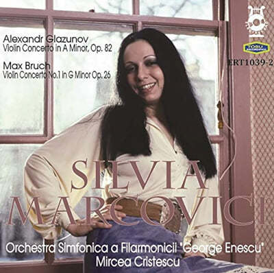 Silvia Marcovici ۶ֳ / : ̿ø ְ (Glazunov / Bruch: Violin Concertos)