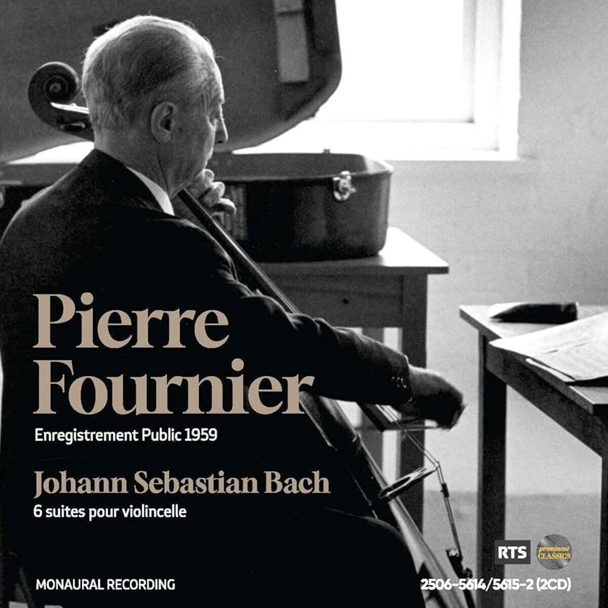 Pierre Fournier 바흐: 무반주 첼로 모음곡 전곡 (Bach: 6 Solo Cello Suites - 1959 Live)