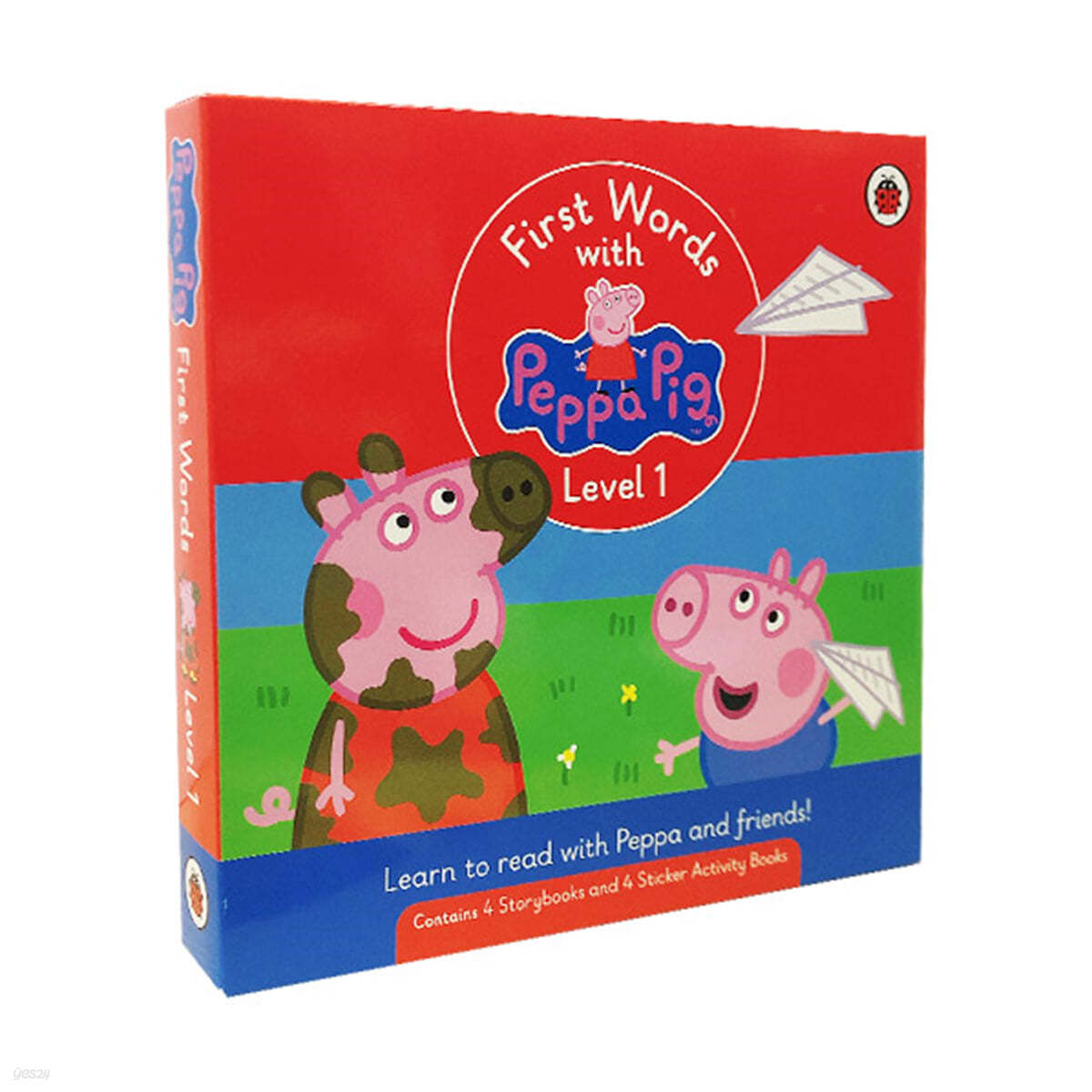 First Words with Peppa Level 1 Pack (스토리북4권+액티비티북4권+QR음원제공)