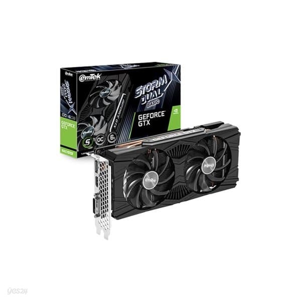 이엠텍 지포스 GTX 1660 SUPER STORM X Dual BASIC OC D6 6GB A+급 중고 그래픽카드