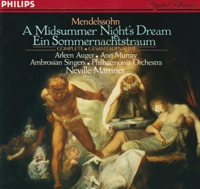 Mendelssohn :  (A Midsummer Night's Dream) -  (Neville Marriner)(Ϲ߸)