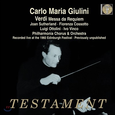 Carlo Maria Giulini :  (Verdi: Messa Da Requiem)