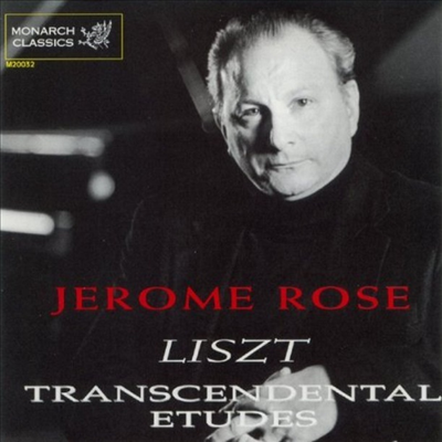 Ʈ: ⱳ  (Liszt: Transcendental Etudes)(CD) - Jerome Rose