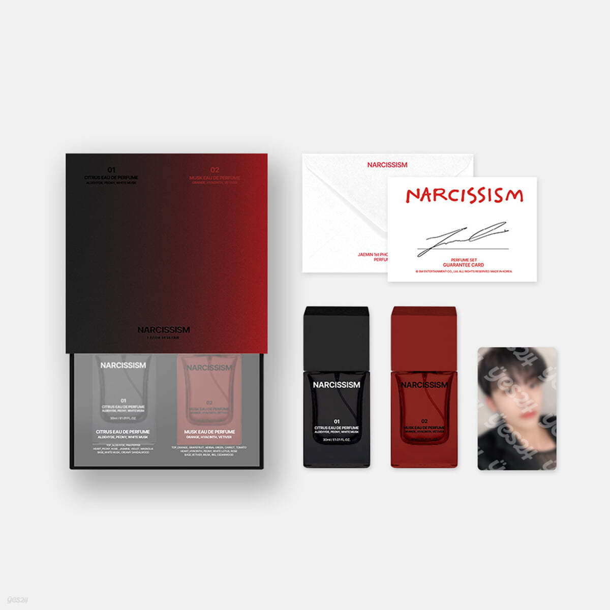 NARCISSISM PERFUME SET[NARCISSISM : JAEMIN 1st PHOTO EXHIBITION 2nd MD]