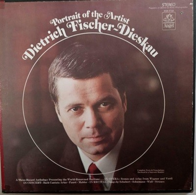 LP() Ʈ Ǽ ī Dietrich Fischer-Dieskau: Portrait Of The Artist(Box 3LP)