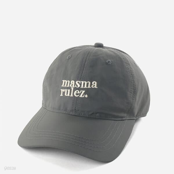 MSMRZ Logo Ball cap - Charcoal