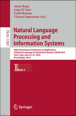 Natural Language Processing and Information Systems: 29th International Conference on Applications of Natural Language to Information Systems, Nldb 20