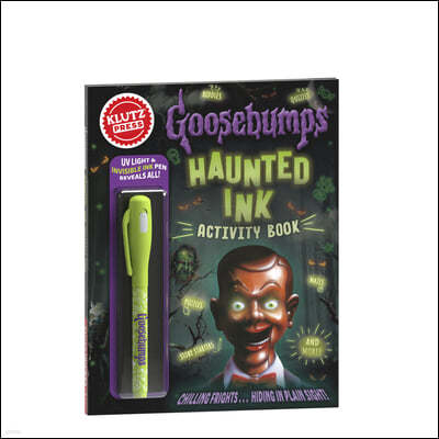 Goosebumps Haunted Ink Activity Book