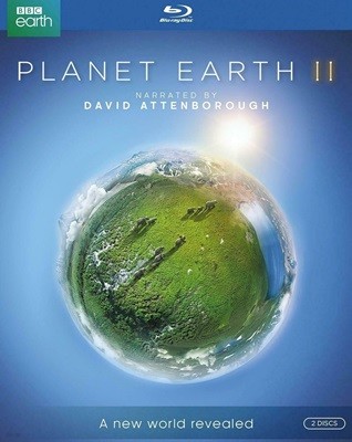 David Attenborough BBC Earth Blu-ray Collection Planet Earth II 블루레이 플래닛 어스 II, 2디스크