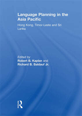 Language Planning in the Asia Pacific