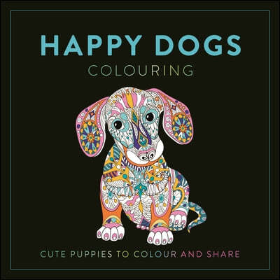 Happy Dogs Colouring