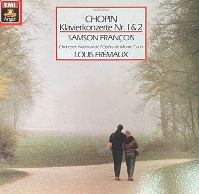 [LP] 상송 프랑수아 - Samson Francois - Chopin Klaviekonzerte Nr.1 & 2 LP [EMI계몽사-라이센스반]