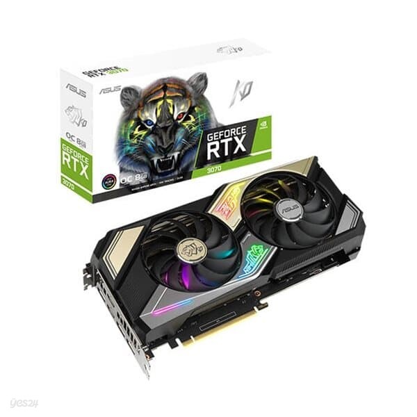 ASUS KO GeForce 지포스 RTX 3070 O8G GAMING OC D6 8GB A+급 중고 그래픽카드