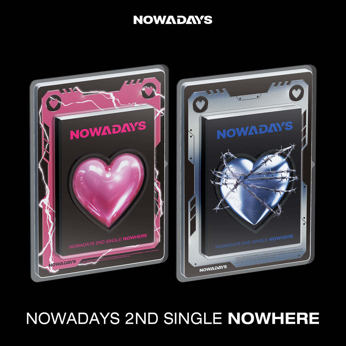 NOWADAYS - 싱글앨범 2집 : NOWHERE [2종 중 1종 랜덤발송]