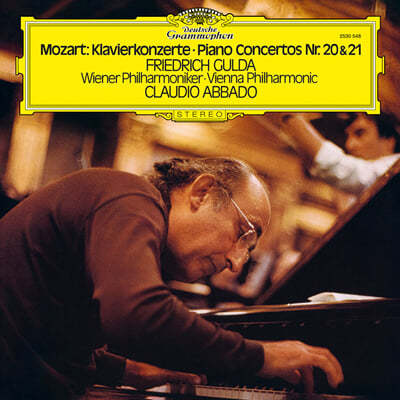 Friedrich Gulda — Friedrich Gulda 모차르트: 피아노 협주곡 20, 21번 (Mozart: Piano Concertos K.466 & 467) 앨범 커버