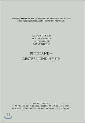 Finnland -- Gestern Und Heute