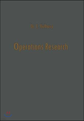 Operations Research: Die Stellung Der Operationsforschung in Der Betriebswirtschaftslehre