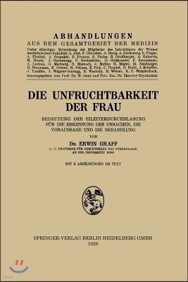 Die Unfruchtbarkeit Der Frau: Bedeutung Der Eileiterdurchblasung F?r Die Erkennung Der Ursachen, Die Voraussage Und Die Behandlung