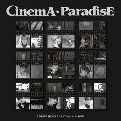 ZEROBASEONE - ̴Ͼٹ 4 : CINEMA PARADISE [DIGIPACK ver.][9  1 ߼]