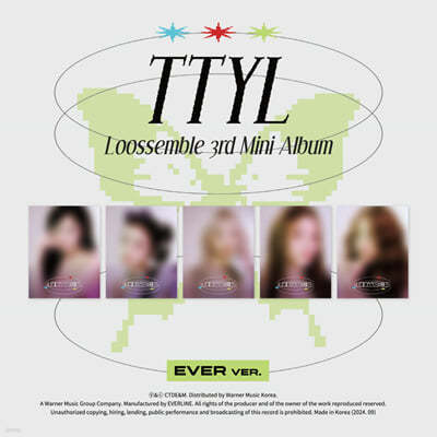  (Loossemble) - 3rd Mini Album [TTYL](EVER MUSIC ALBUM ver.) [5  1 ߼]