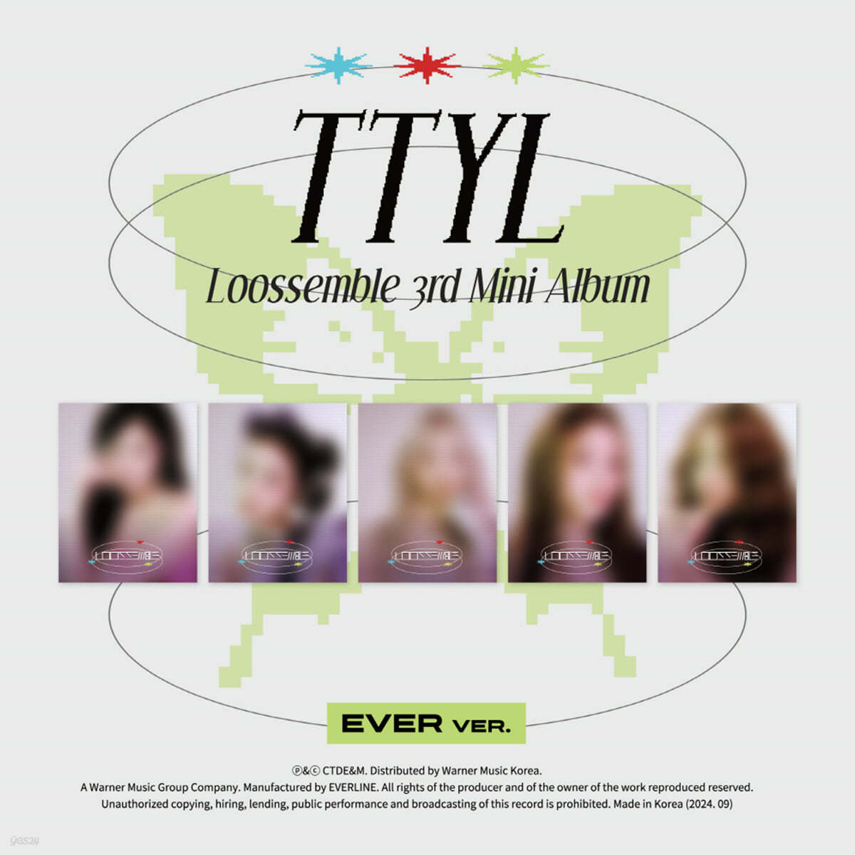 루셈블 (Loossemble) - 3rd Mini Album [TTYL](EVER MUSIC ALBUM ver.) [5종 중 1종 랜덤발송]