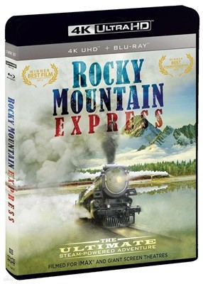 IMAX 록키 마운틴 익스프레스 4K UHD + 블루레이 (한글자막없음)   IMAX: Rocky Mountain Express [4K UHD]