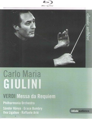 [블루레이] 베르디 레퀴엠 Verdi Requiem Carlo Maria Giulini 카를로 마리아 줄리니 [Blu-ray]