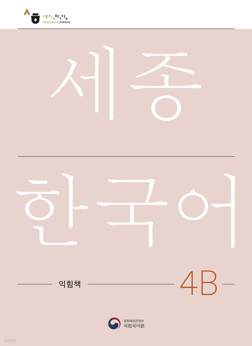 세종한국어 4B 익힘책 / Sejong Work Book 4B (국문판)