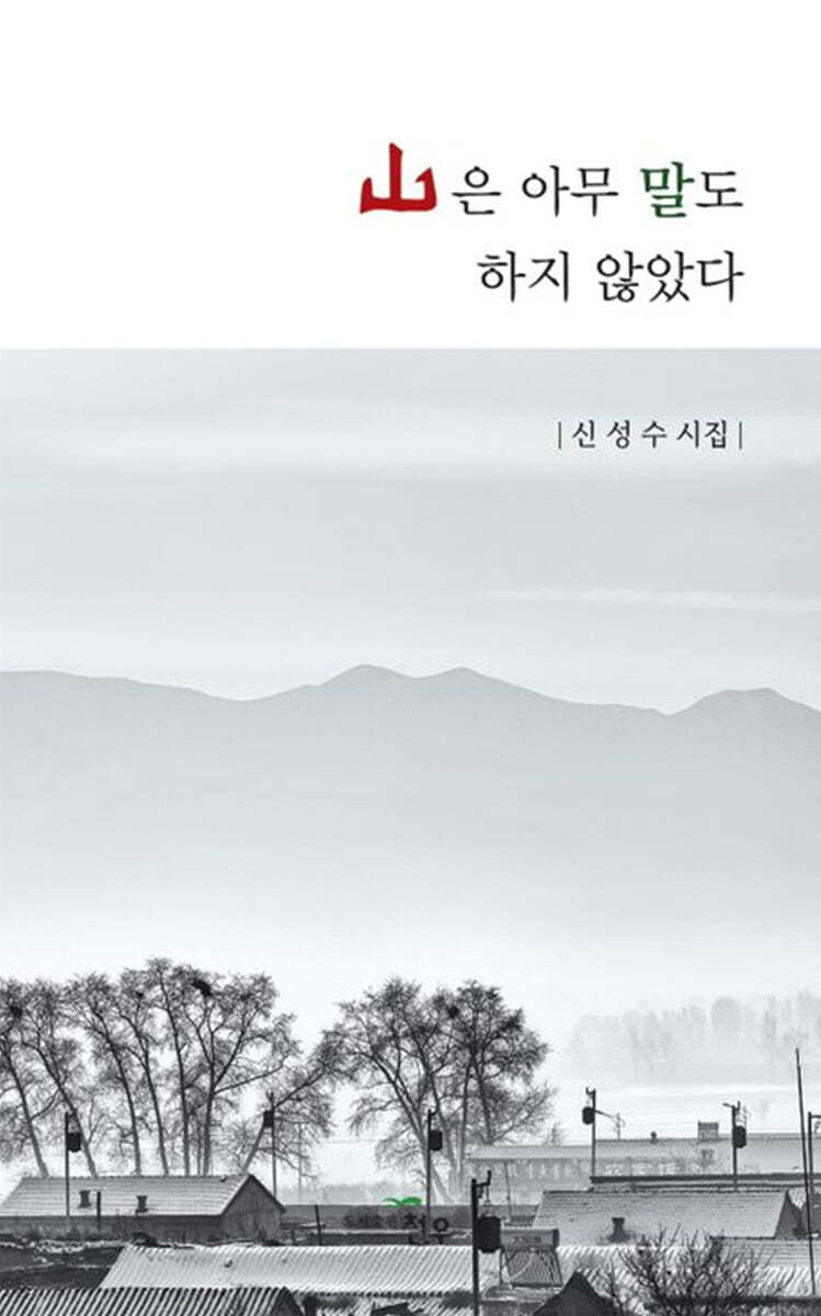 산은 아무 말도 하지 않았다