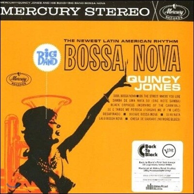 Quincy Jones — Big Band Bossa Nova (Back To Black) 앨범 커버